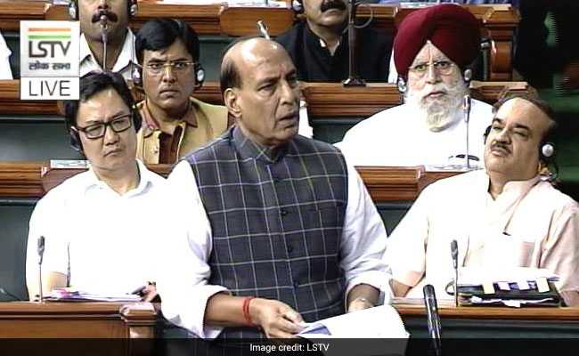 राहुल गांधी की कार पर पथराव: राजनाथ ने लोकसभा में कहा राहुल गाँधी सुरक्षा के प्रति नहीं हैं गंभीर